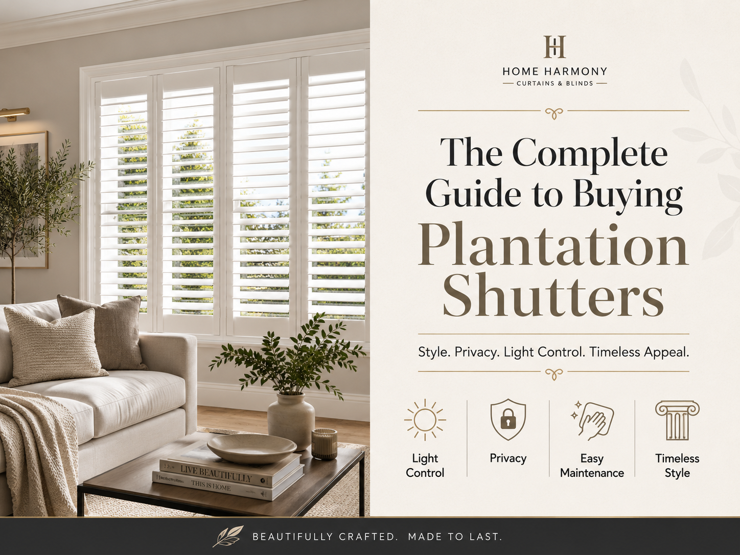 The Complete Guide to Buying Plantation Shutters